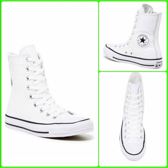 Converse Chuck Taylor All Star Leather Sneakers - Picture 3 of 5